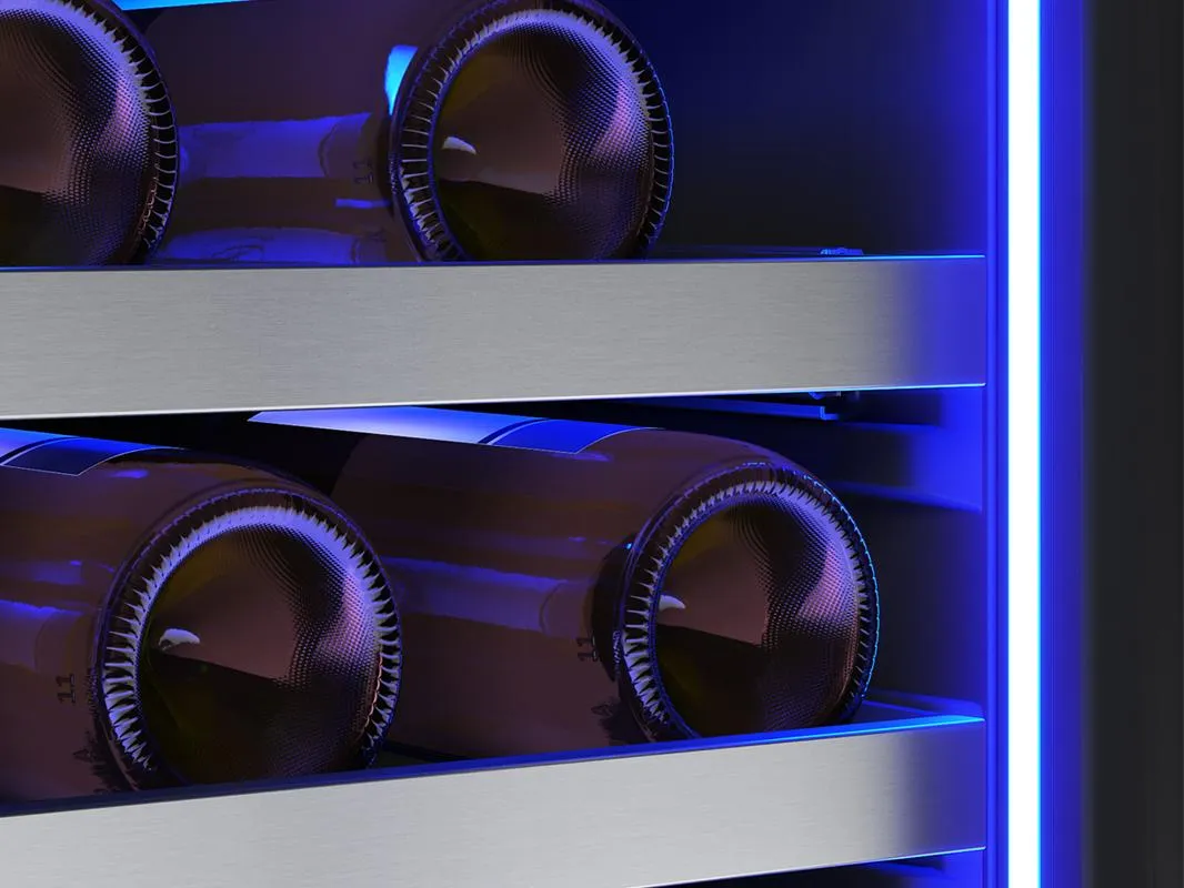 Zephyr PRW24F01CG 24 Full Size Single Zone Wine Cooler