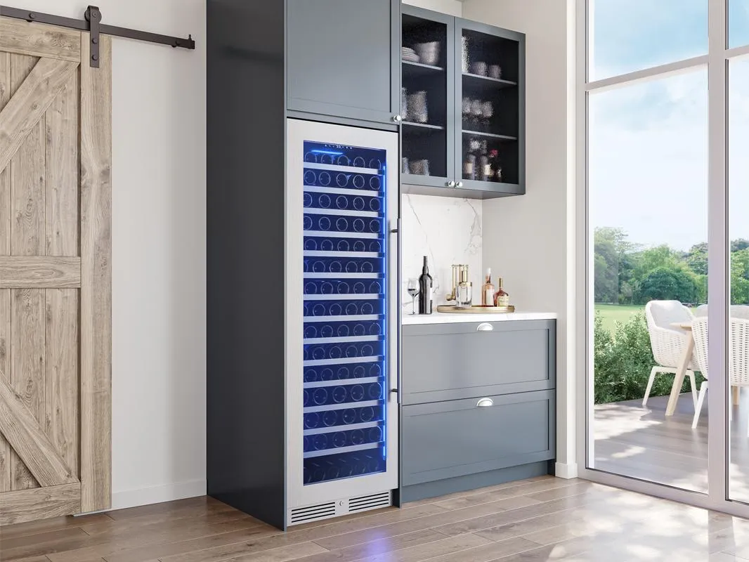 Zephyr PRW24F01CG 24 Full Size Single Zone Wine Cooler