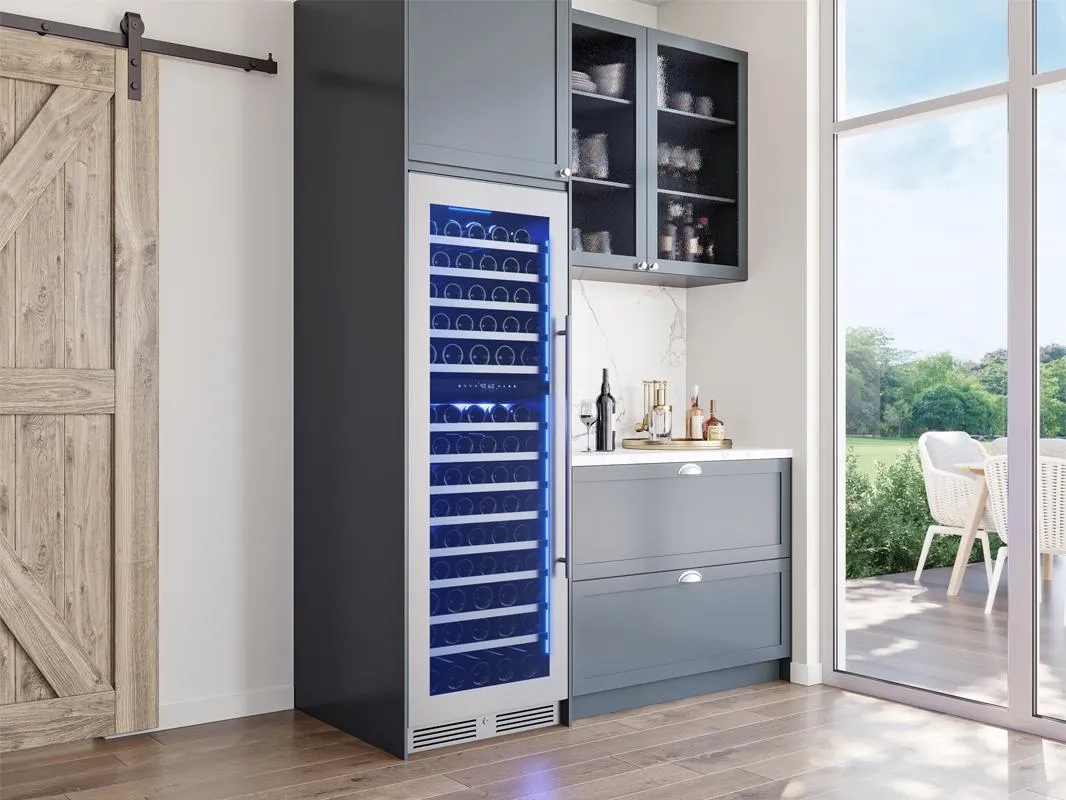 Zephyr PRW24F02CG 24 Full Size Dual Zone Wine Cooler