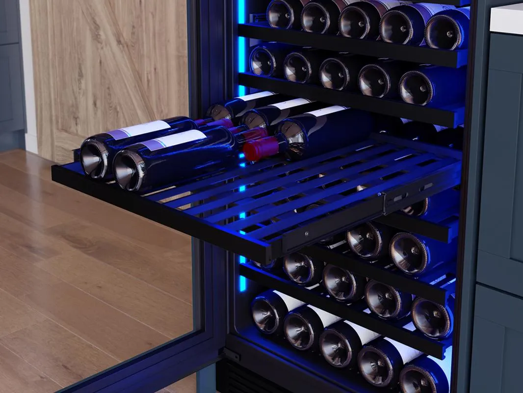 Zephyr PRW24F02CPG 24 Full Size Panel Ready Dual Zone Wine Cooler