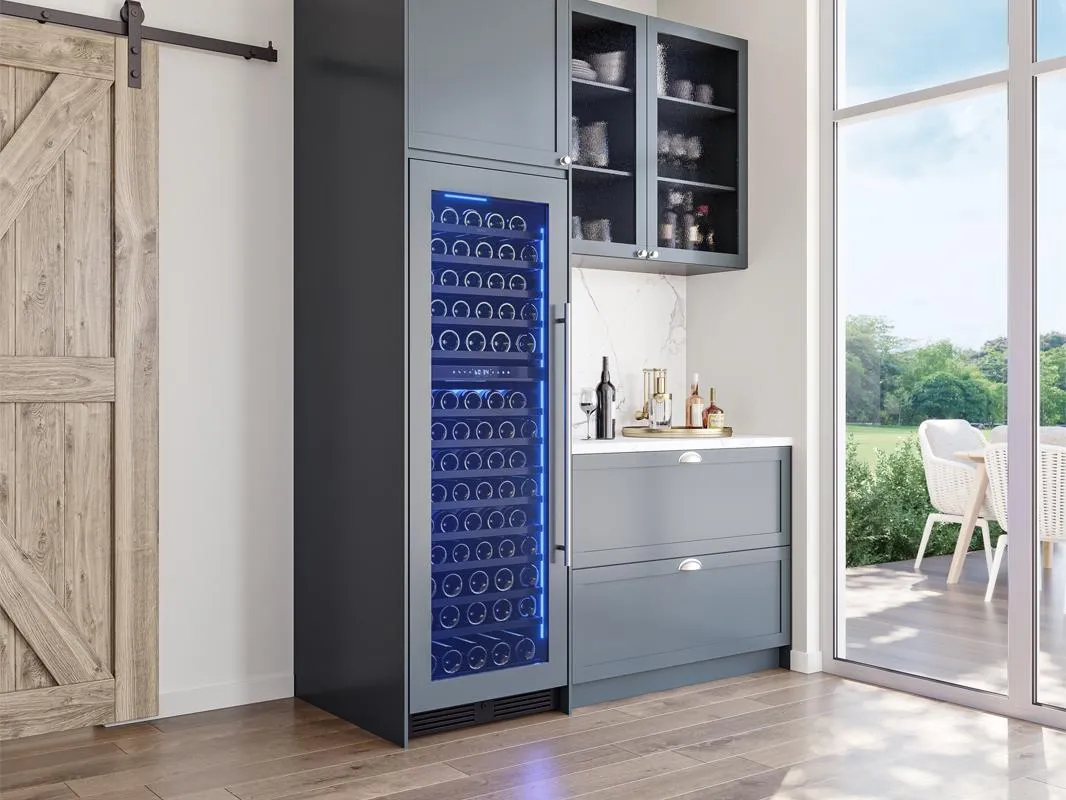 Zephyr PRW24F02CPG 24 Full Size Panel Ready Dual Zone Wine Cooler