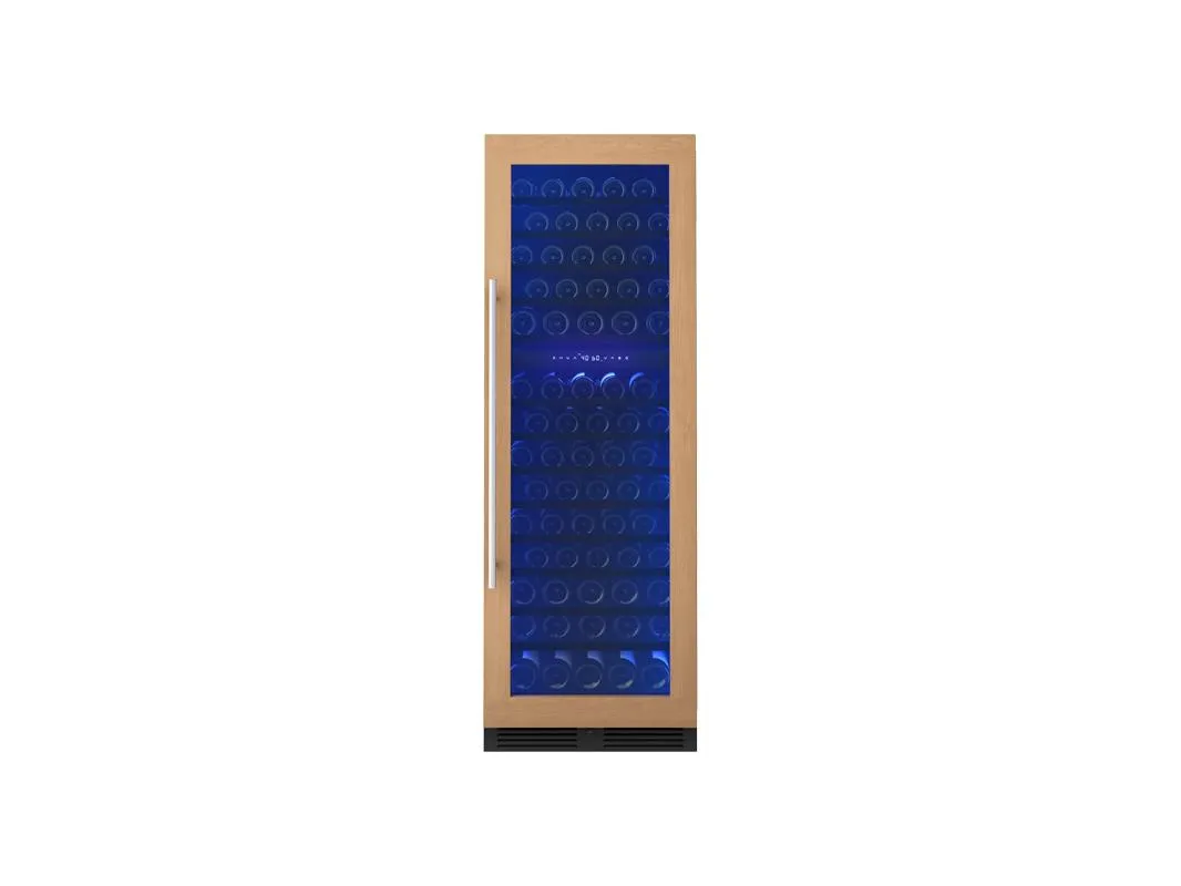 Zephyr PRW24F02CPG 24 Full Size Panel Ready Dual Zone Wine Cooler