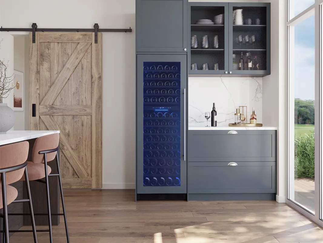 Zephyr PRW24F02CPG 24 Full Size Panel Ready Dual Zone Wine Cooler