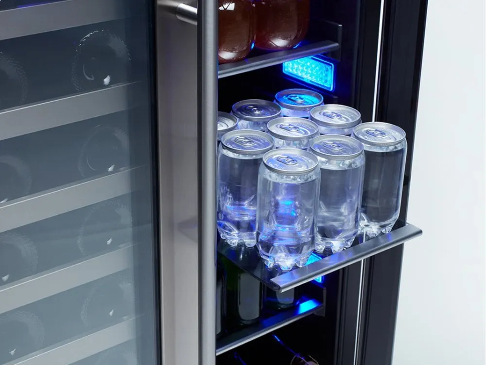 Zephyr PRWB24C32BG 24 French Door Dual Zone Wine & Beverage Cooler